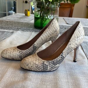 Corso Como Snake Print Heels